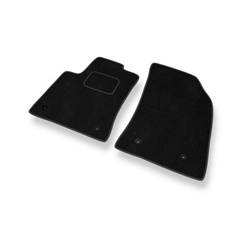 Velurové koberečky pro Opel Crossland X SUV (2017-2021) - černá