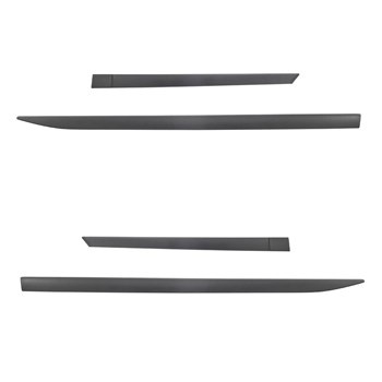 Černé boční lišty pro Chevrolet Aveo Hatchback, Sedan (2011-....)