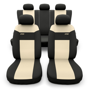 Sada univerzálních autopotahů určených pro Alfa Romeo MiTo (2008-2018) - RSL-BE