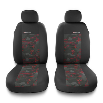 Sada univerzálních autopotahů určených pro Suzuki Alto III, IV, V, VI (1994-2014) - 2UNE-RD