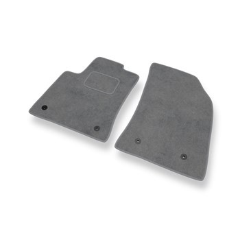 Velurové koberečky pro Opel Crossland X SUV (2017-2021) - šedá