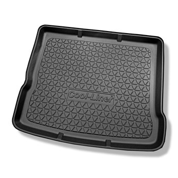 Rohož do zavazadlového prostoru pro: Audi Q3 SUV (08.2011-06.2018) - horní zavazadlový prostor; s dojezdovým rezervním kolem; také pro verzi Quattro