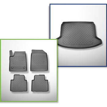 Sada rohož do zavazadlového prostoru a autokoberečky TPE na míru do: Seres 3 SUV (04.2021-....)
