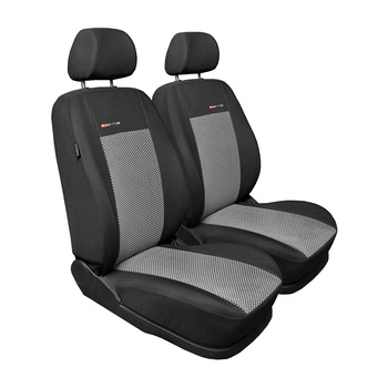 Potahy šité na míru pro Volkswagen Caddy III Cargo (2004-2015) pouze přední sedadla - návleky na autosedadla - E2