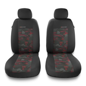 Sada univerzálních autopotahů určených pro Nissan Qashqai I, II, III (2007-....) - 2UNE-RD