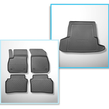 Sada rohož do zavazadlového prostoru a autokoberečky TPE PREMIUM na míru do: Opel Insignia B Grand Sport (06.2017-2023)