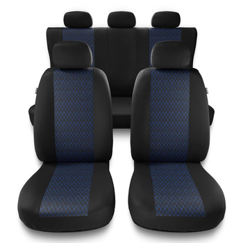 Sada univerzálních autopotahů určených pro Citroen C3 Aircross I, II (2017-....) - PF-BL