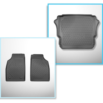 Sada rohož do zavazadlového prostoru a autokoberečky TPE PREMIUM na míru do: Ligier JS60 SUV (09.2020-....)