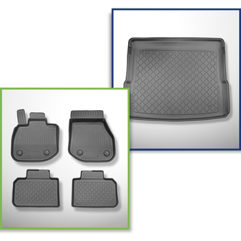 Sada rohož do zavazadlového prostoru a autokoberečky TPE na míru do: BMW iX1 U11 SUV (11.2022-....)
