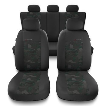 Sada univerzálních autopotahů určených pro Subaru Outback I, II, III, IV, V, VI (1995-....) - UNE-GR