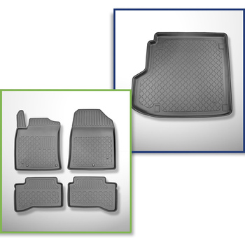 Sada rohož do zavazadlového prostoru a autokoberečky TPE na míru do: Kia Ceed CD Plug-in Hybrid Kombi (01.2020-....)