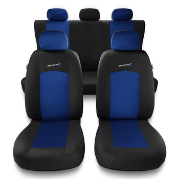 Sada univerzálních autopotahů určených pro Honda Insight (1999-2013) - S-BL