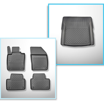 Sada rohož do zavazadlového prostoru a autokoberečky TPE na míru do: Volvo S60 I