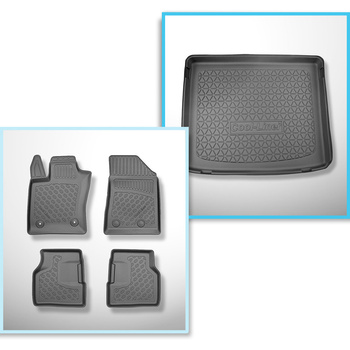 Sada rohož do zavazadlového prostoru a autokoberečky TPE PREMIUM na míru do: Alf
