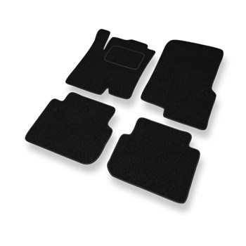 Plstěné koberečky pro Smart ForFour I (2004-2006) - černá