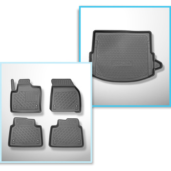 Sada rohož do zavazadlového prostoru a autokoberečky TPE PREMIUM na míru do: Lan