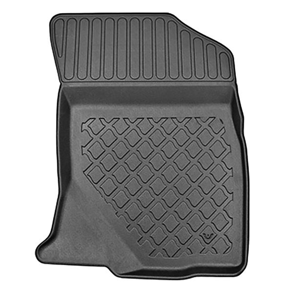 Koberčky TPE pro Toyota Hilux VIII Pick-Up (09.2016-....) - dvojitá kabina