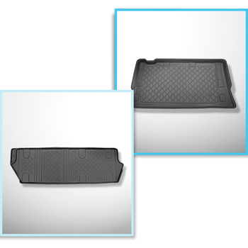 Sada rohož do zavazadlového prostoru a autokoberečky TPE na míru do: Mercedes-Be