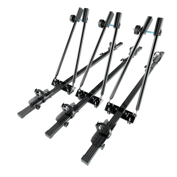 Nosič na kola na střechu auta, Univerzální ocelový držák jízdních kol - 3xM-04