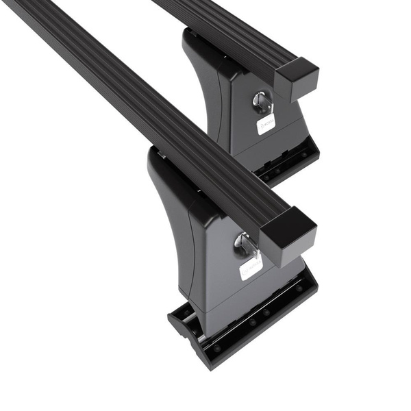 Základní nosič na střechu auta pro Renault Kangoo III Van (2021-....) - příčný nosič - černé střešní příčníky - montážní body - Ocel