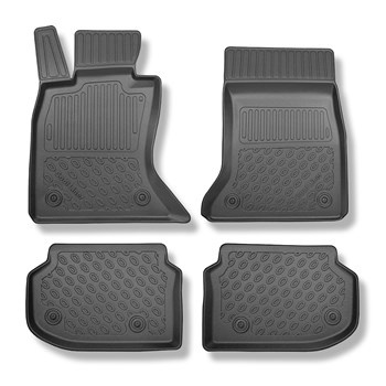 Koberčky TPE pro BMW Řada 5 F11 Touring (03.2010-2013) - X-drive; vzdálenost mez