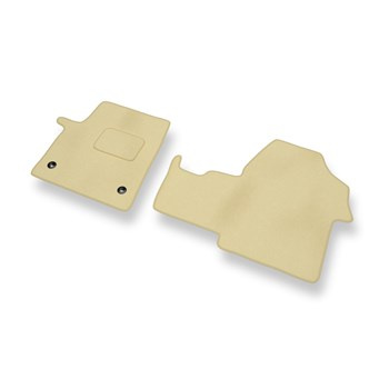 Velurové koberečky pro Citroen Jumpy III Van (2016-....) - béžová