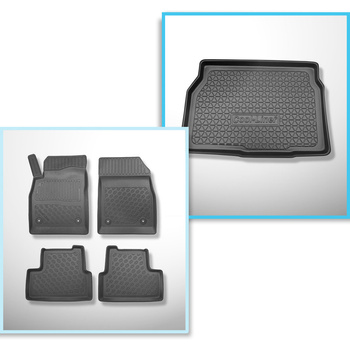 Sada rohož do zavazadlového prostoru a autokoberečky TPE PREMIUM na míru do: Ope