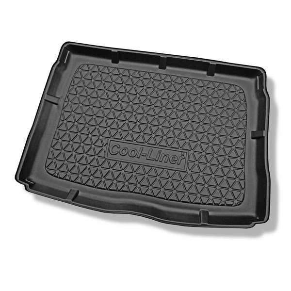 Sada rohož do zavazadlového prostoru a autokoberečky TPE PREMIUM na míru do: Volkswagen Golf VI Hatchback (09.2008-09.2012) - s plným rezervním kolem a / nebo pohonem na 4 kola (4 Motion)