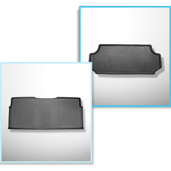 Sada rohož do zavazadlového prostoru a autokoberečky TPE na míru do: Mercedes-Be