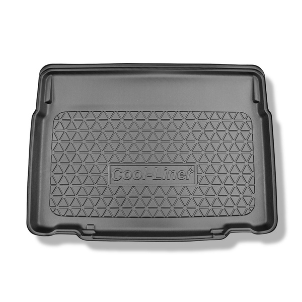 Rohož do zavazadlového prostoru pro: Citroen C3 Aircross II SUV (11.2017-2024) - spodní zavazadlový prostor; pohyblivá podlaha v nejnižší poloze nebo bez pohyblivé podlahy; zadní rozkládací a posuvné sedadla