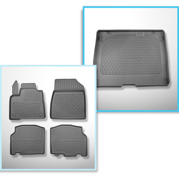 Sada rohož do zavazadlového prostoru a autokoberečky TPE PREMIUM na míru do: Nis