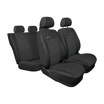 Potahy šité na míru pro Seat Mii Hatchback (2011-2018) druhá řada - dělené opěra