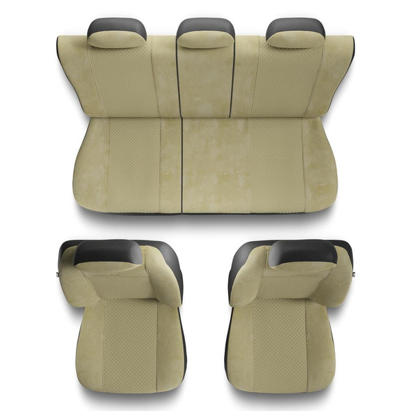 Sada univerzálních autopotahů určených pro Peugeot 607 (2000-2010) - PG-3