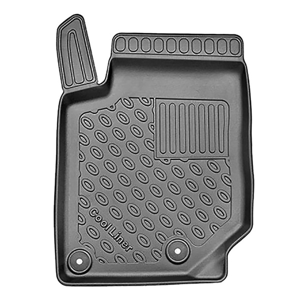 Sada rohož do zavazadlového prostoru a autokoberečky TPE PREMIUM na míru do: Peugeot 2008 II SUV (01.2020-....) - horní zavazadlový prostor; pohyblivá podlaha v nejvyšší poloze; ne pro elektrickou a hybridní verzi