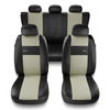 Sada univerzálních autopotahů určených pro Volkswagen Passat B4, B5, B6, B7, B8, B9 (1993-....) - XL-BE