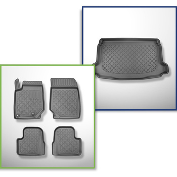 Sada rohož do zavazadlového prostoru a autokoberečky TPE na míru do: Jeep Avenge