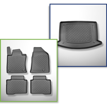 Sada rohož do zavazadlového prostoru a autokoberečky TPE na míru do: Ssangyong K
