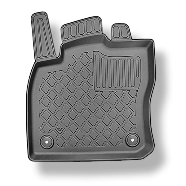 Sada rohož do zavazadlového prostoru a autokoberečky TPE na míru do: Volkswagen Caddy V Maxi Van (11.2020-....) - 5 nebo 7 míst; bez třetí řady