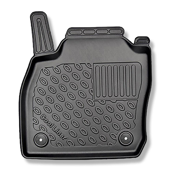 Sada rohož do zavazadlového prostoru a autokoberečky TPE PREMIUM na míru do: Volkswagen T-Cross Crossover (04.2019-....) - spodní zavazadlový prostor; pohyblivá podlaha v nejnižší poloze