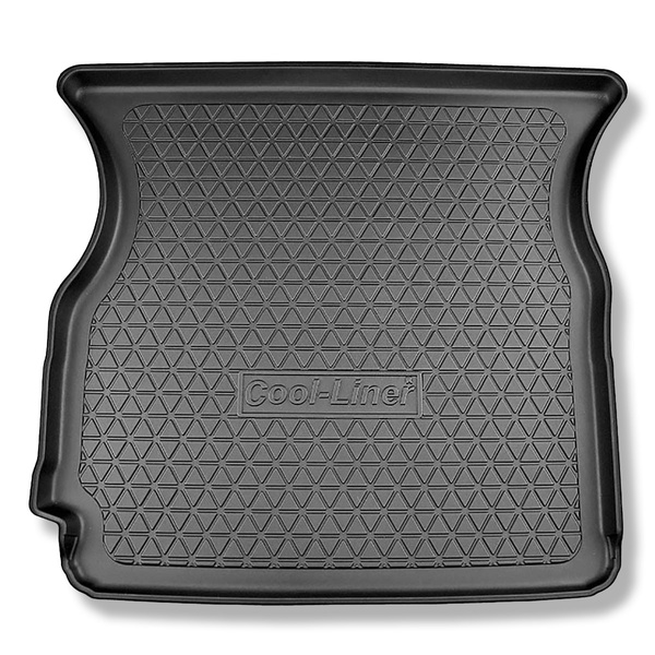 Rohož do zavazadlového prostoru pro: Tesla Model X SUV (10.2016-12.2020) - horní zavazadlový prostor; 5/6/7 míst; za 2. řadou sedadel (3. řada snížená)