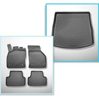 Sada rohož do zavazadlového prostoru a autokoberečky TPE PREMIUM na míru do: Sea