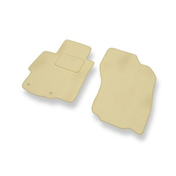 Velurové koberečky pro Mitsubishi Lancer VIII Sedan, Sportback (2007-2016) - béžová