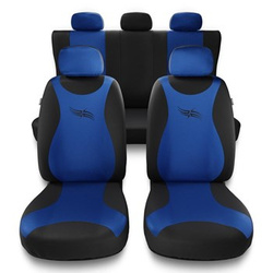 Sada univerzálních autopotahů určených pro Seat Toledo I, II, III, IV (1991-2018) - TR-BL