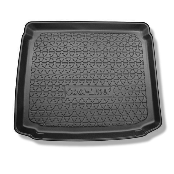 Rohož do zavazadlového prostoru pro: Volkswagen Tiguan I SUV (07.2007-04.2016) - spodní zavazadlový prostor; s opravárenskou sadou