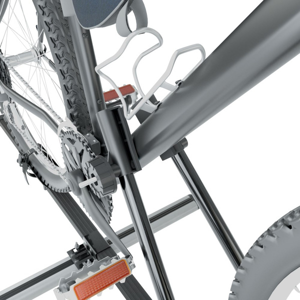 Nosič na kola na střechu auta, Univerzální ocelový držák jízdních kol - 4xM-04