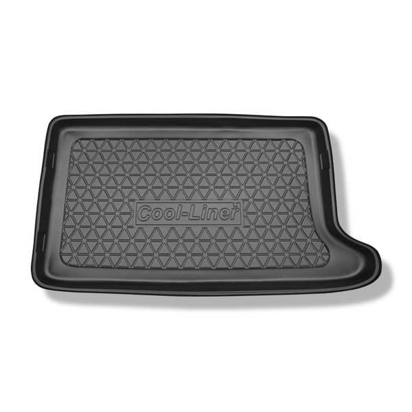 Rohož do zavazadlového prostoru pro: Audi A2 8Z Hatchback (1999-2005) - horní zavazadlový prostor; s plným rezervním kolem