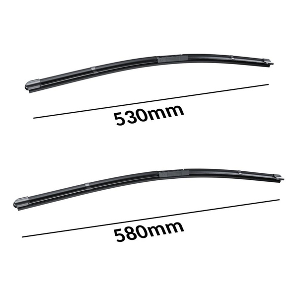 Automobilové stěrače na přední sklo pro Renault Kangoo II Van (01.2008-2021) - listy ploché