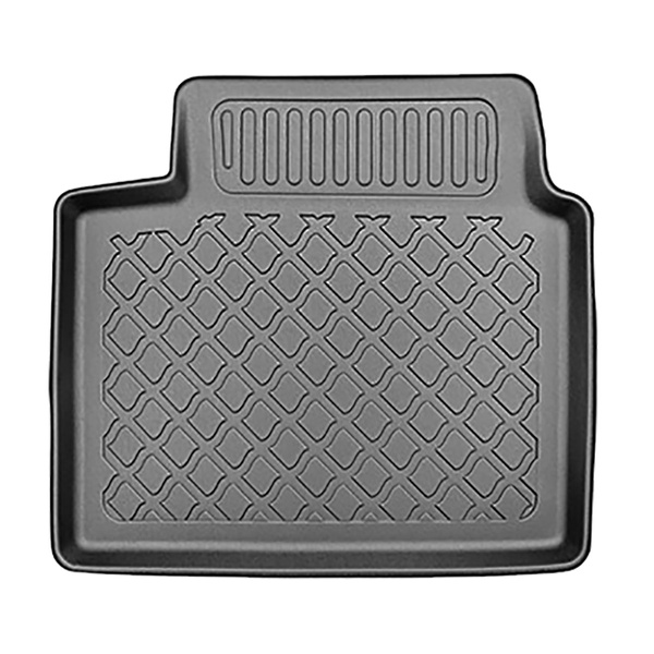 Sada rohož do zavazadlového prostoru a autokoberečky TPE na míru do: Ford Focus IV Hatchback (09.2018-....) - horní zavazadlový prostor; s plným rezervním kolem; pohyblivá podlaha v nejvyšší poloze; rovněž s hybridním pohonem