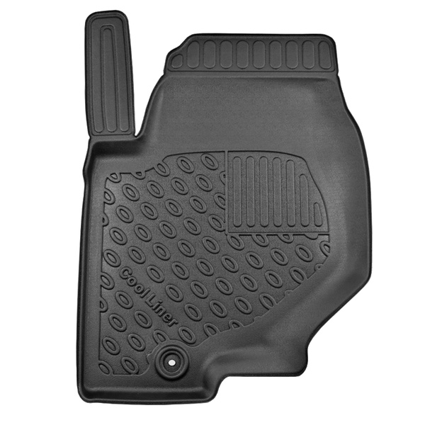 Sada rohož do zavazadlového prostoru a autokoberečky TPE PREMIUM na míru do: Ssangyong Rexton II SUV (11.2017-....) - 5 míst; pohyblivá podlaha v nejnižší poloze nebo bez pohyblivé podlahy; bez třetí řady