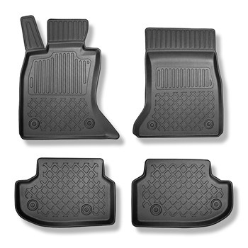 Koberčky TPE pro BMW Řada 5 F11 Touring (2013-04.2017) - X-drive; vzdálenost mez